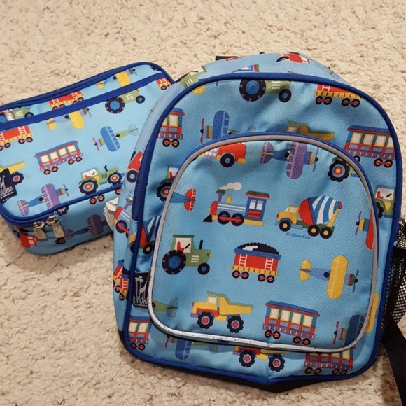 preschool backpack and lunch bag set